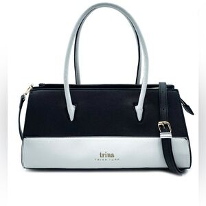 New Trina Turk Satchel Top Handle Crossbody Handbag